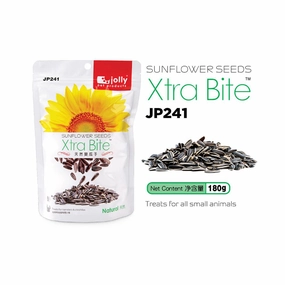 Jolly Xtra Bite Sunflower Seeds 180g (JP241) kitten health kit kitten booster vitamins kid cat immune kitten digestion kitten omega 3