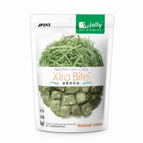 Jolly Xtra Bite Timothy Hay Cake 140g (JP243) cat vitamins cat digestive aid cat immune support cat joint supplement cat skin supplement