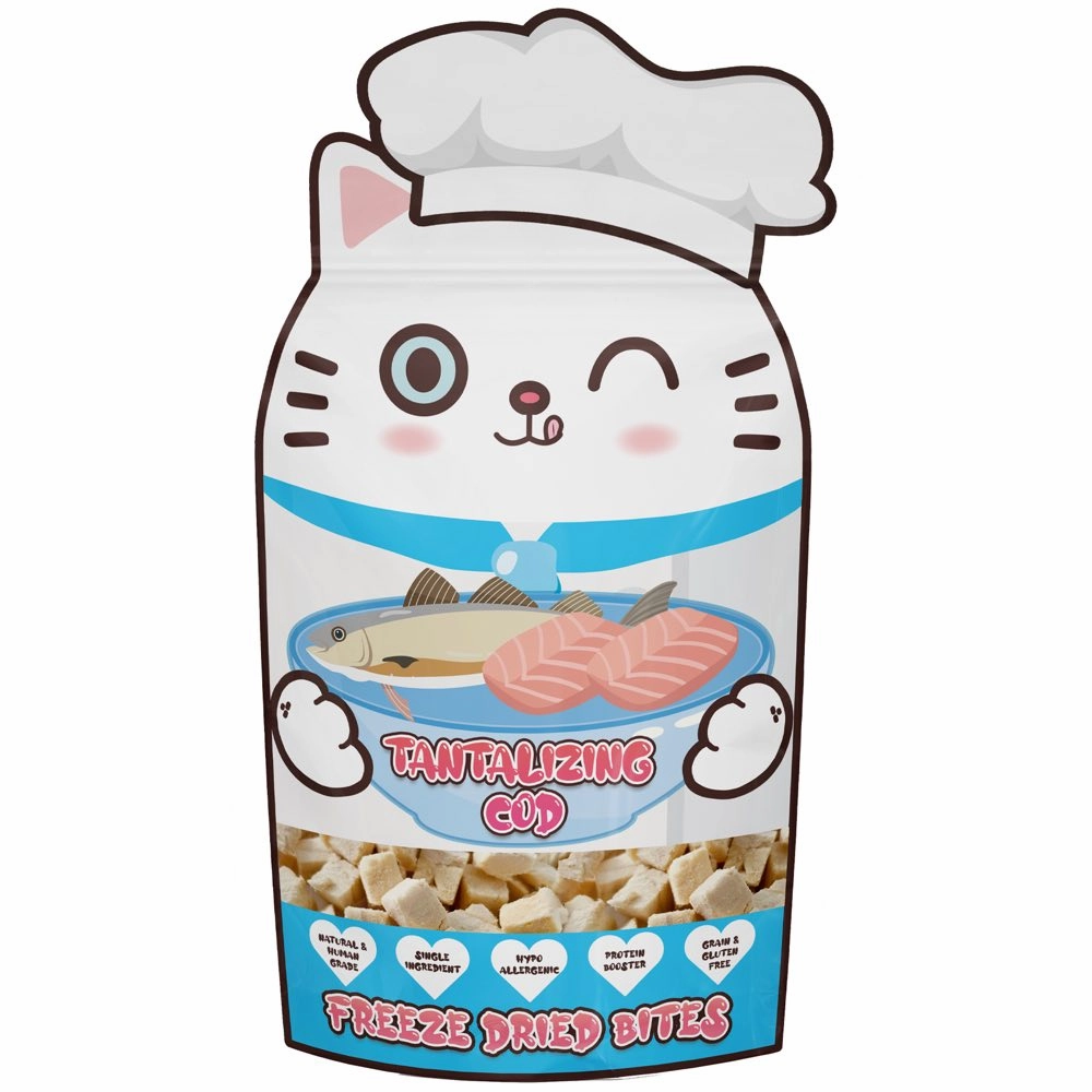 Jollycat Freeze Dried Bites Tantalizing Cod Grain-Free Cat Treats 30g natural cat food soft cat treats freeze dried cat food organic cat treats indoor cat food