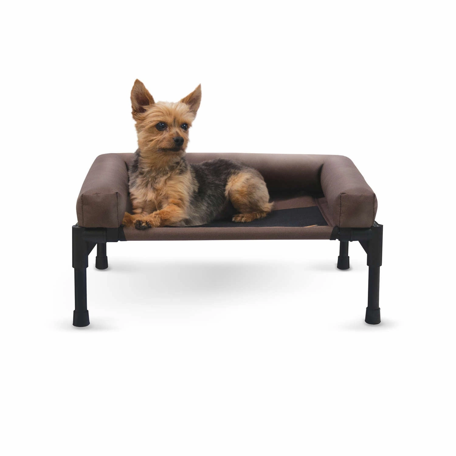 K&H Pet Products Original Bolster Pet Cot in Chocolate