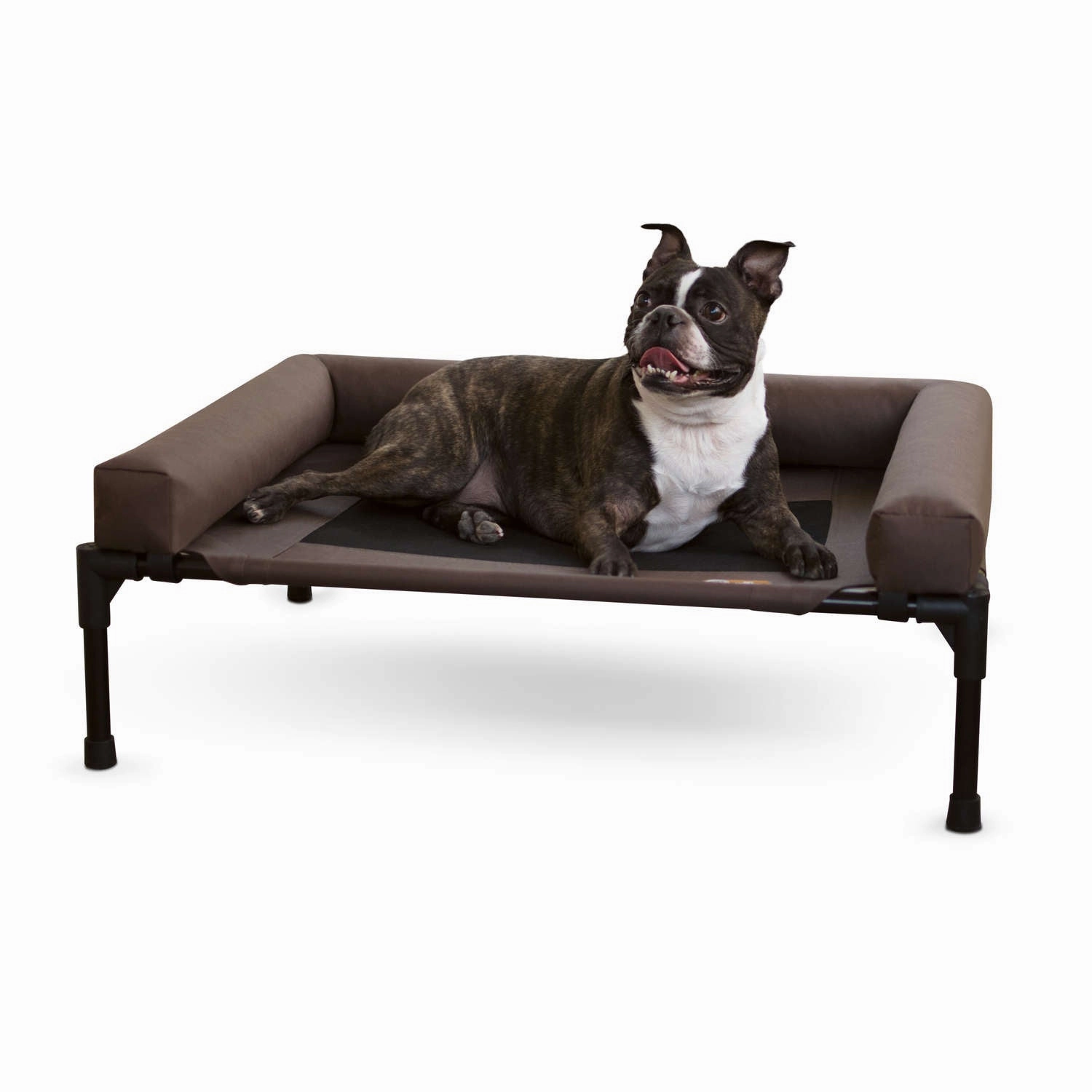 K&H Pet Products Original Bolster Pet Cot in Chocolate