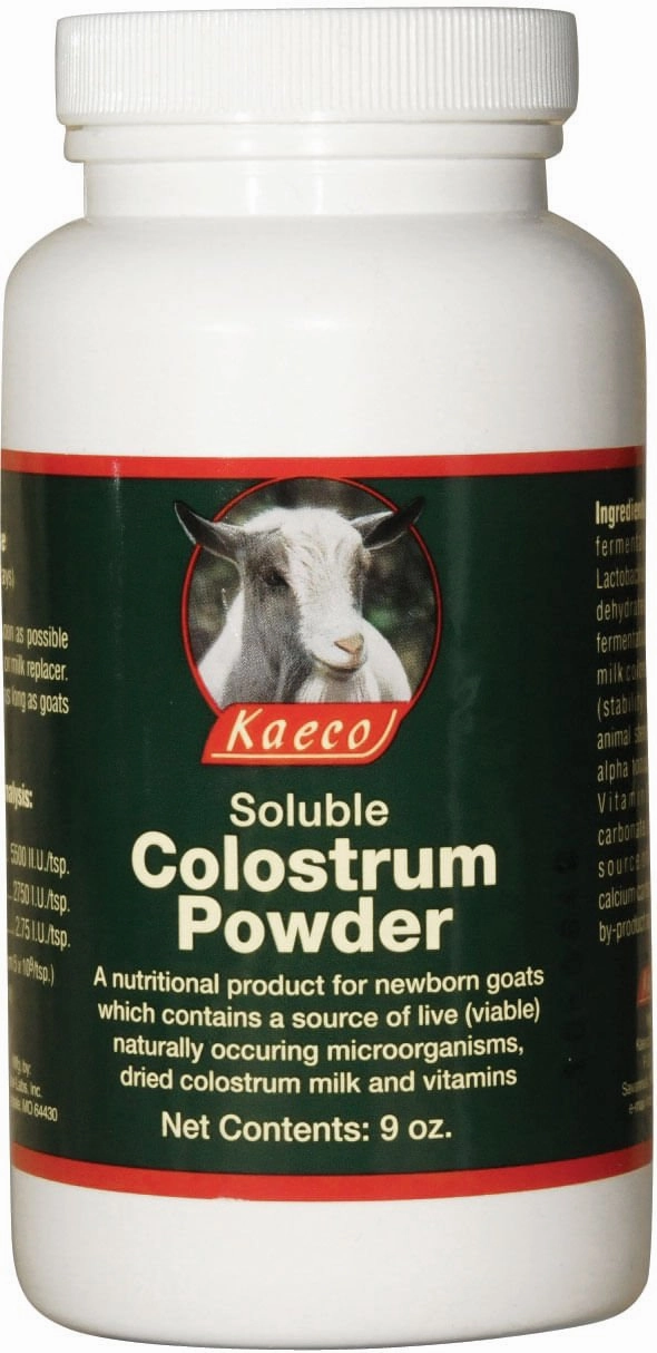 Kaeco Goat Colostrum Powder, 9 oz wet cat food canned food for cats gravy cat cans soft texture cat food wet pouches