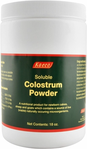 Kaeco Soluble Colostrum Supplement Powder, 18 oz chicken supplies backyard chicken coop accessories poultry food chicken vitamins