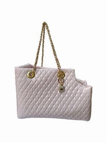 Kate Carrier in Light Pink with Chain Straps