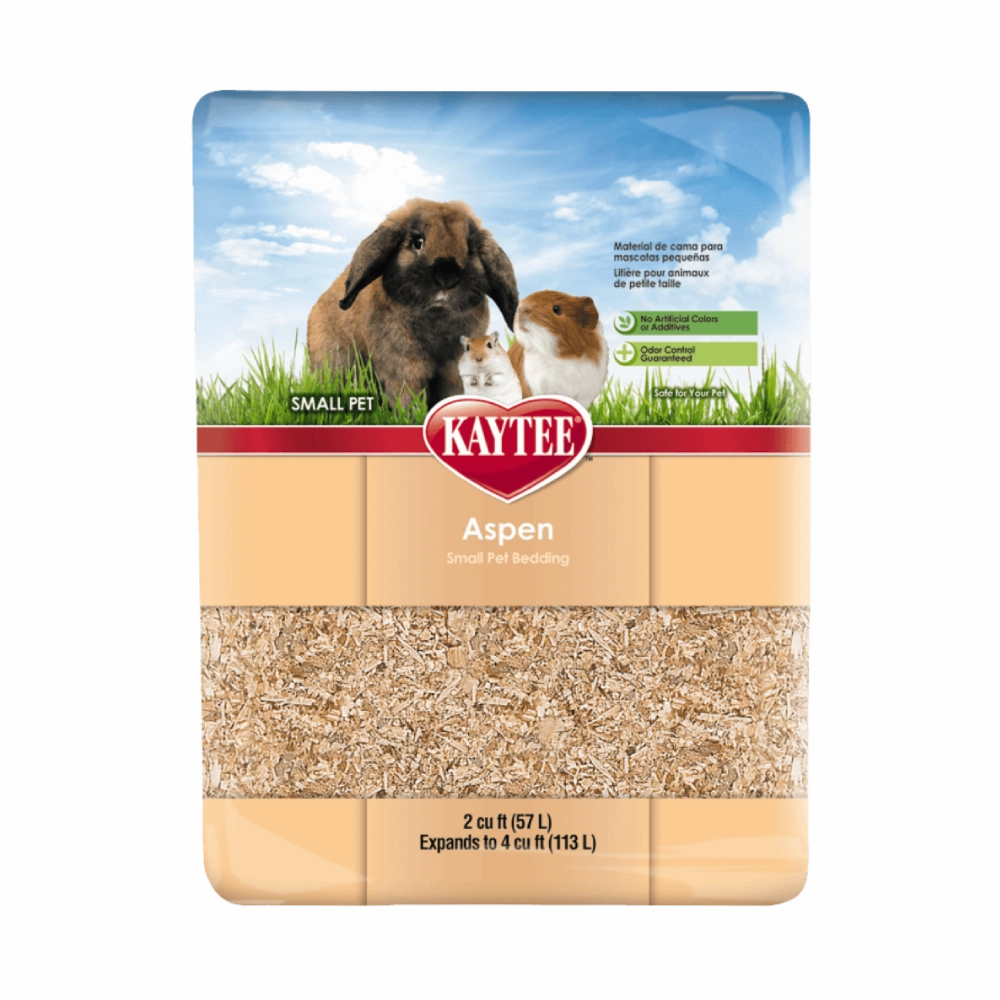 Kaytee Aspen Bedding & Litter 113L / 4cu hamster cage guinea pig supplies small animal accessories rabbit water bottle rat tunnel