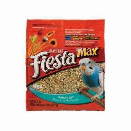 Kaytee Fiesta Max - Parakeet 2lb bird cage parrot food bird toys bird perch bird treats