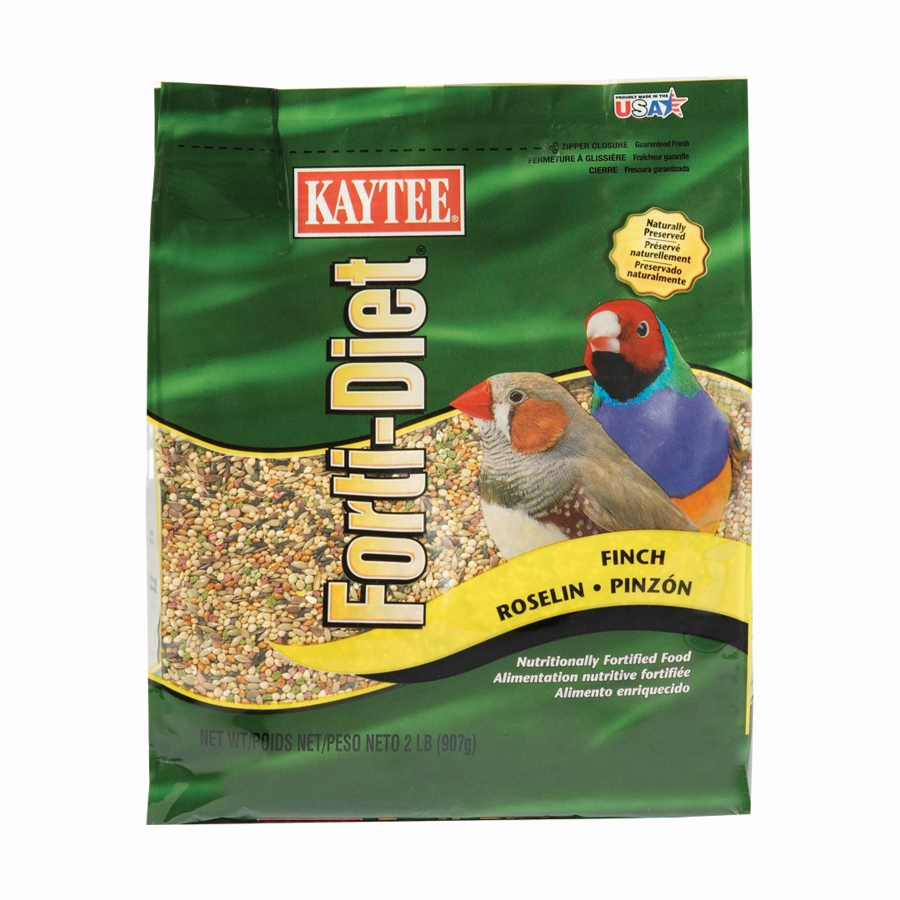 Kaytee Forti-Diet - Finch 2lb bird cage parrot food bird toys bird perch bird treats