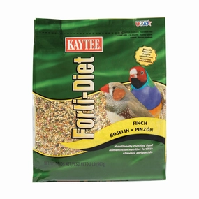 Kaytee Forti-Diet - Finch 2lb bird cage parrot food bird toys bird perch bird treats
