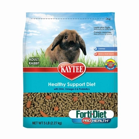 Kaytee Forti-Diet Pro Health - Adult Rabbit 5lb dog water fountain slow feeder automatic dog feeder gravity feeder dog food dispenser