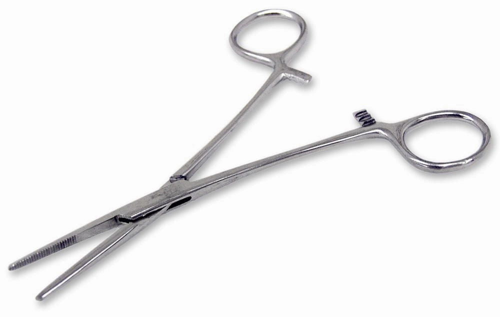 Kelly Forceps, Straight, 5 1/2"