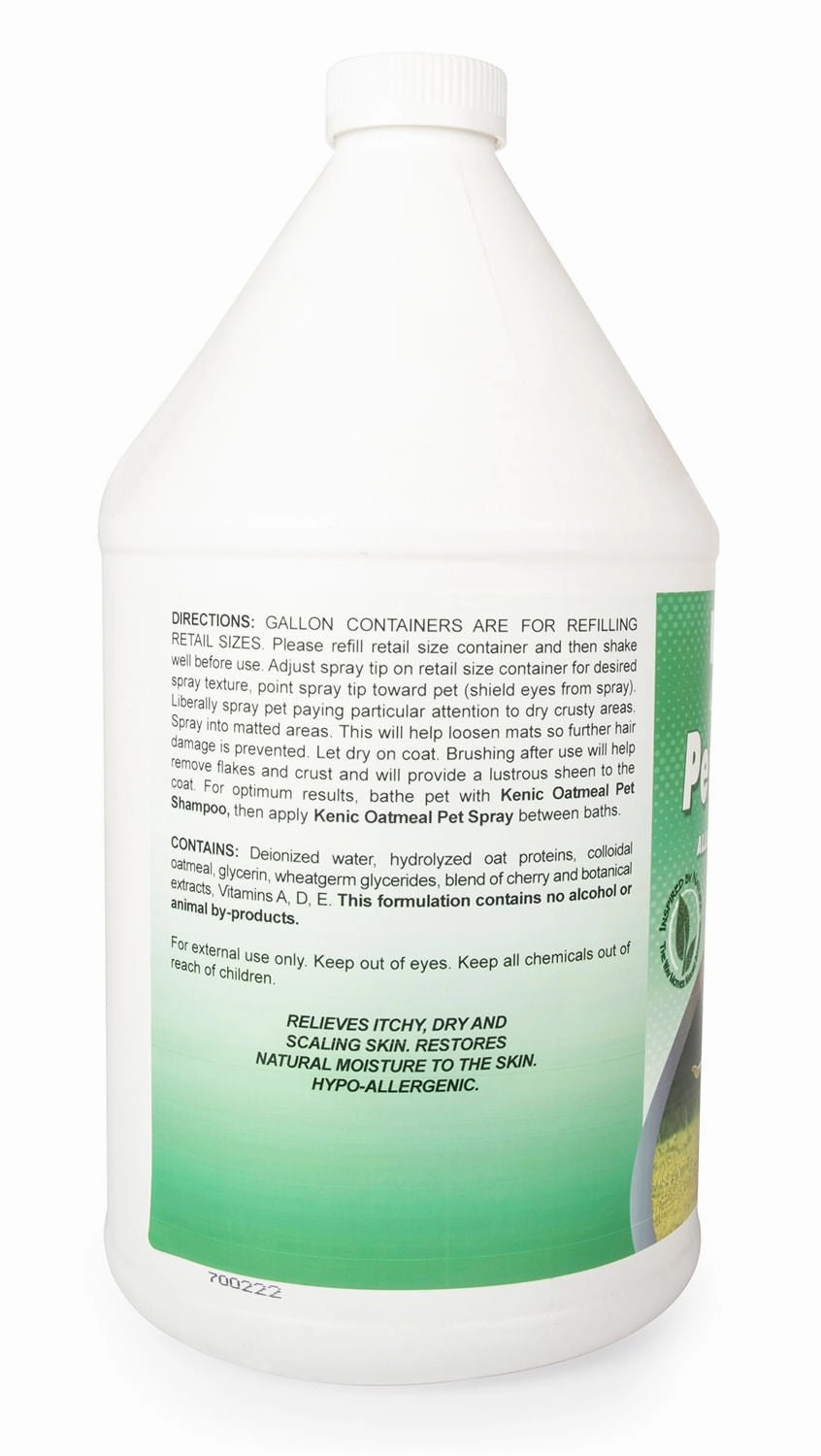 Kenic Oatmeal Pet Spray