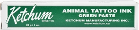 Ketchum Green Animal Tattoo Paste, 1 oz multi-pet food pet bundle kits pet care sets pet health combos pet treat packs