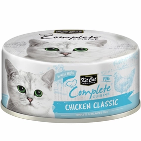 Kit Cat Complete Cuisine Pure Chicken Classic Grain-Free Canned Cat Food 70g natural cat food soft cat treats freeze dried cat food organic cat treats indoor cat food