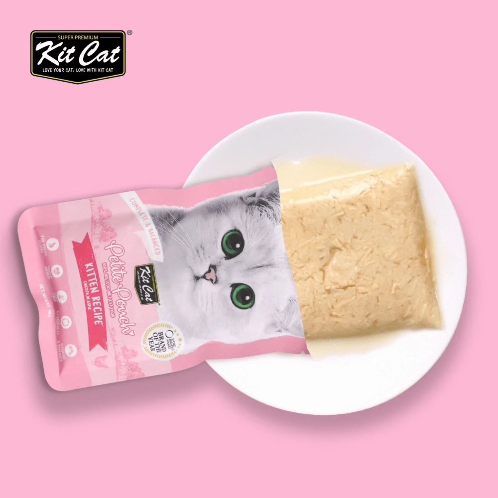 Kit Cat Kitten Chicken and Tuna Cat Wet Food Combo