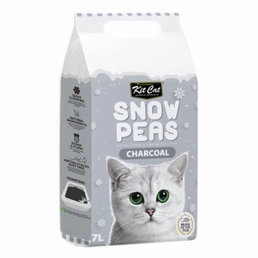 Kit Cat Snow Peas Charcoal Antibacterial Clumping Cat Litter 7L kitten supplies kitten toys kitten food kitten litter box kitten bed