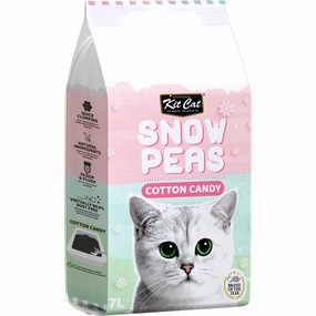 Kit Cat Snow Peas Cotton Candy Antibacterial Clumping Cat Litter 7L kitten supplies kitten toys kitten food kitten litter box kitten bed
