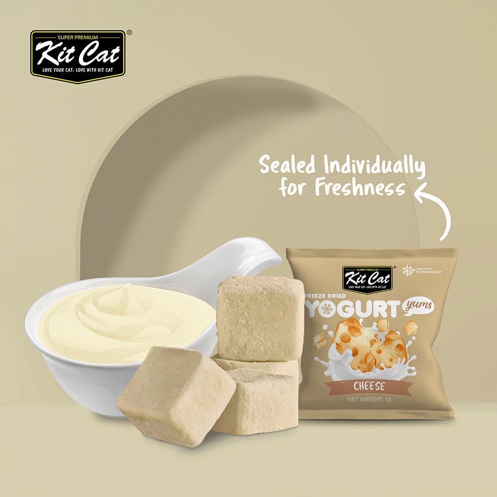 KitCat Cat Freeze-Dried Yogurt Yums Cheese 10g (1g x 10)