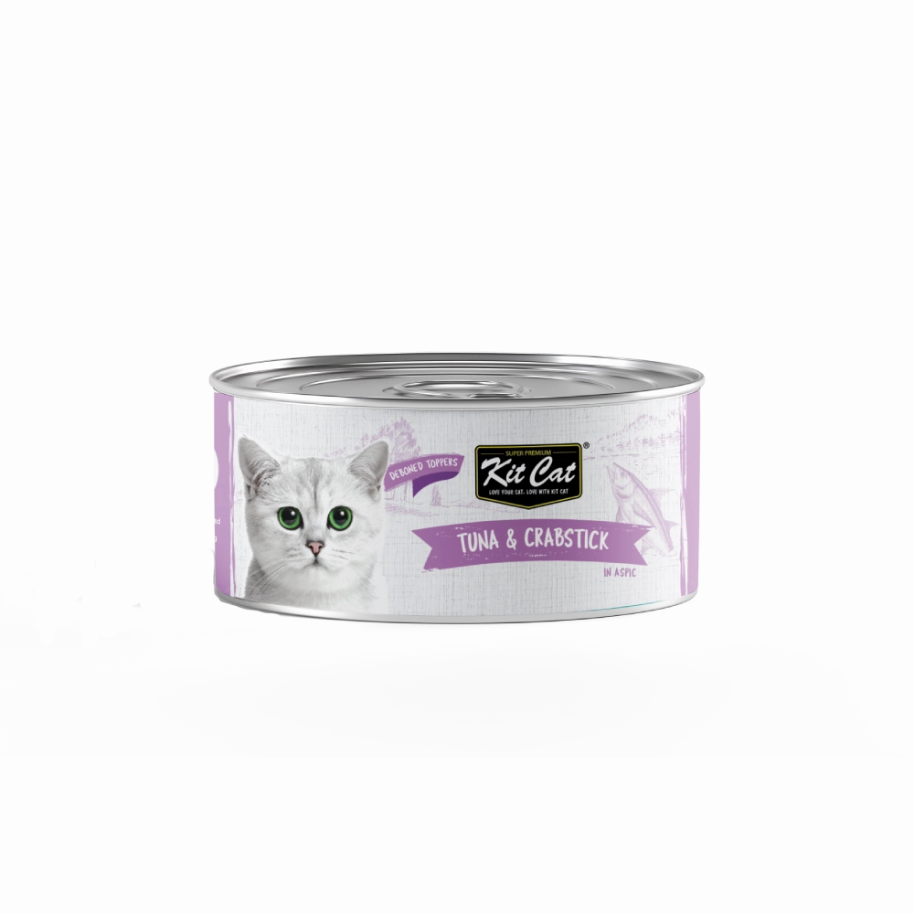 KitCat Ocean Pure Deboned Tuna & Crab 80g