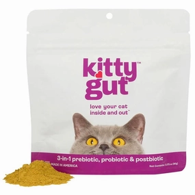 Kitty Gut 3-in-1 Pre   Pro   Postbiotic Supplement for Cats dog plush squeaky toy interactive plush toy plush rope toy tough plush dog pillow toy