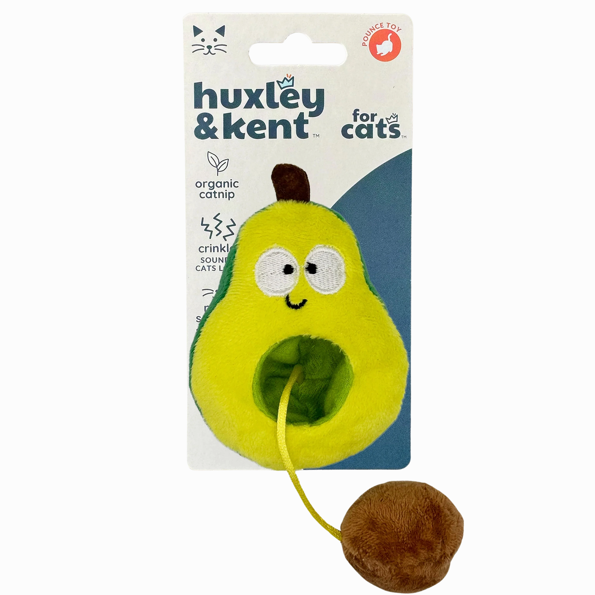 Kittybelles Avocado Popper Cat Toy cat toys interactive cat toys cat teaser wand cat balls cat laser pointer