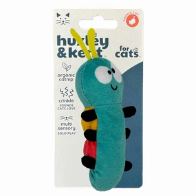 Kittybelles Plush Cat Toy Caterpillar 5" cat toys interactive cat toys cat teaser wand cat balls cat laser pointer
