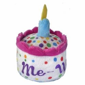 Kittybelles Plush Cat Toy Mewow Cake 3" cat toys interactive cat toys cat teaser wand cat balls cat laser pointer