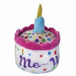 Kittybelles Plush Cat Toy Mewow Cake 3" cat toys interactive cat toys cat teaser wand cat balls cat laser pointer