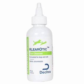 KlearOtic Ear Cleanser, Formulated for Dogs and Cats, 4 oz dog plush squeaky toy interactive plush toy plush rope toy tough plush dog pillow toy