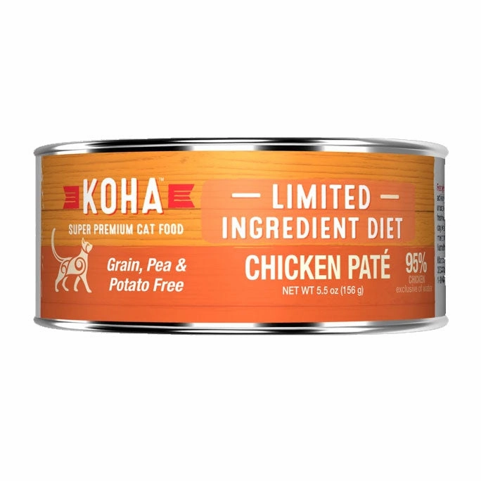 KOHA LID Grain-Free Chicken Pate Wet Cat Food cat treats toys for cats cat hair remover cat cleaning supplies cat food bowl