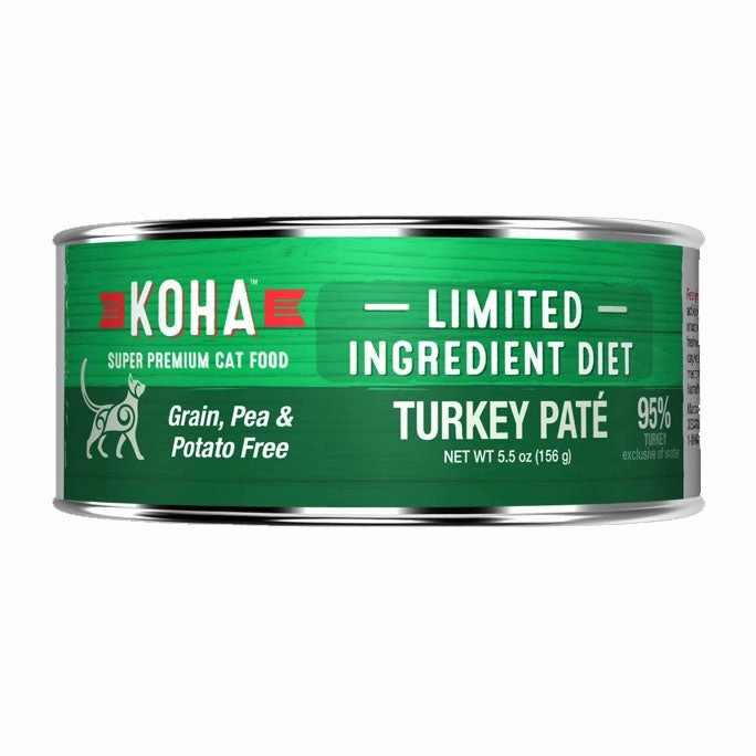 KOHA LID Grain-Free Turkey Pate Wet Cat Food cat supplies cat house cat tree cat feeder cat collar