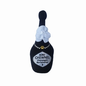 Koko Chewnel Champagne Dog Toy dog toys indestructible dog toys dog tug toys dog plush chew resistant toy