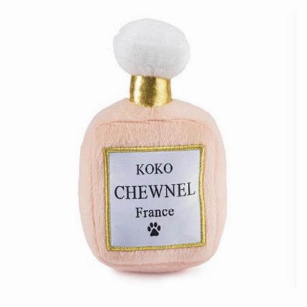 Koko Chewnel France Pawfum Bottle dog toys indestructible dog toys dog tug toys dog plush chew resistant toy