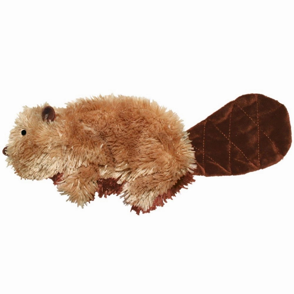 Kong Beaver Plush Dog Toy Large