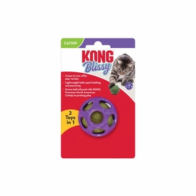 KONG Blissy Moon Ball with Catnip, Purple cat beds cat scratching post cat shampoo cat tunnel cat brush