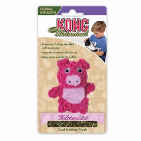 Kong Catnip Botanicals Valerian Mint Piglet Refillable Cat Toy cat treats catnip grass for cats organic cat grass cat grass seeds