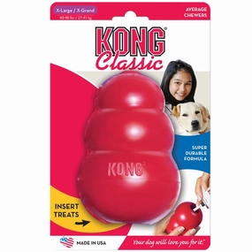 Kong Classic Dog Toy Extra Large dog bones rawhide chew sticks dog jerky bacon bone