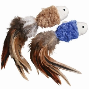 Kong Crinkle Fish With Feathers Cat Toy cat treats catnip grass for cats organic cat grass cat grass seeds