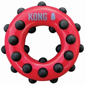 Kong Dotz Circle Dog Toy dog puzzle toy dog slow feeder dog treat ball dog brain toy dog feeder toy