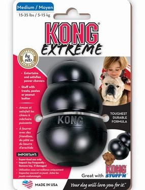 Kong Extreme Dog Toy Medium dog puzzle toy dog slow feeder dog treat ball dog brain toy dog feeder toy