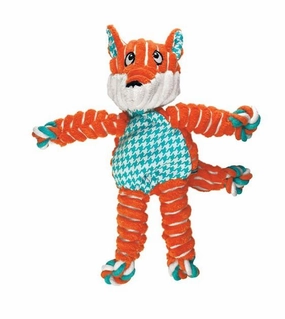 Kong Floppy Knots Fox Dog Toy dog puzzle toy dog slow feeder dog treat ball dog brain toy dog feeder toy