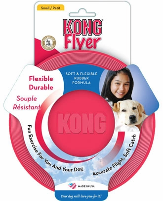 Kong Flyer Dog Toy Small dog puzzle toy dog slow feeder dog treat ball dog brain toy dog feeder toy