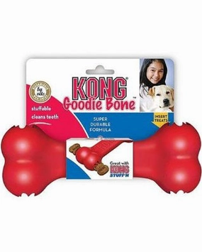 Kong Goodie Bone Medium dog puzzle toy dog slow feeder dog treat ball dog brain toy dog feeder toy