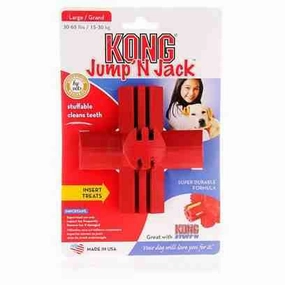 Kong Jump N Jack Dental Dog Toy Large dog bones rawhide chew sticks dog jerky bacon bone