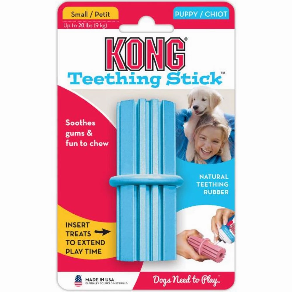 Kong Puppy Teething Stick Medium cat dry food crunchy cat food fish formula dry cat food adult cat kibble kitten dry food