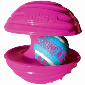 Kong Rambler Interactive Dog Toy (Large) dog puzzle toy dog slow feeder dog treat ball dog brain toy dog feeder toy