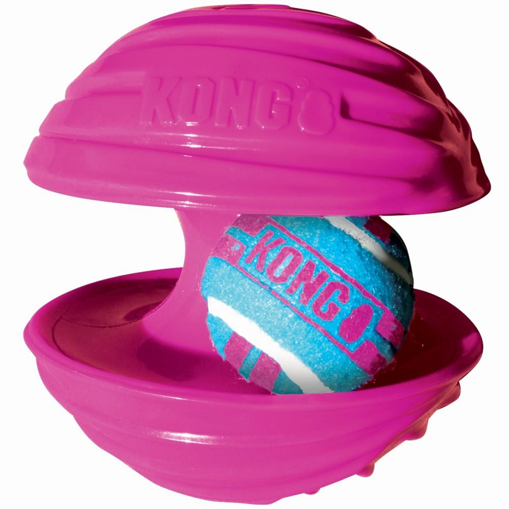 Kong Rambler Interactive Dog Toy (Large) dog puzzle toy dog slow feeder dog treat ball dog brain toy dog feeder toy