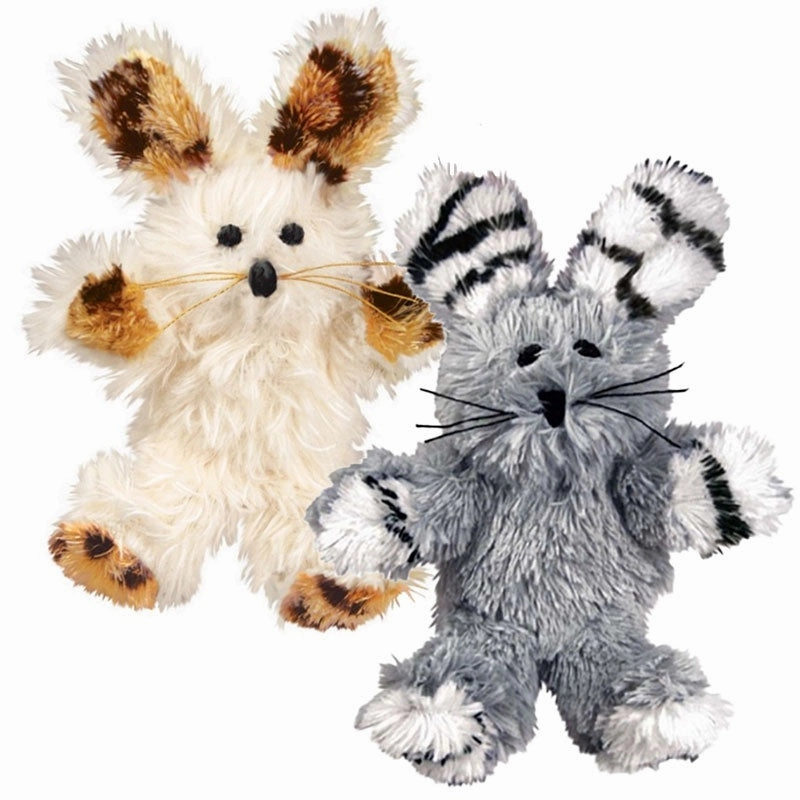 KONG Softies Fuzzy Bunny Cat Toy cat treats catnip grass for cats organic cat grass cat grass seeds