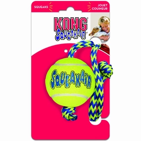 KONG SqueakAir Ball With Rope Dog Toy dog puzzle toy dog slow feeder dog treat ball dog brain toy dog feeder toy