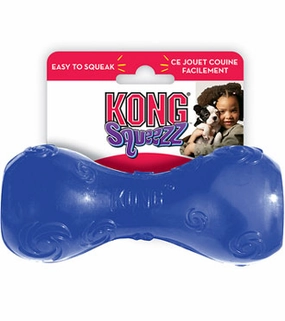 Kong Squeezz Dumbbell Medium cat dry food crunchy cat food fish formula dry cat food adult cat kibble kitten dry food