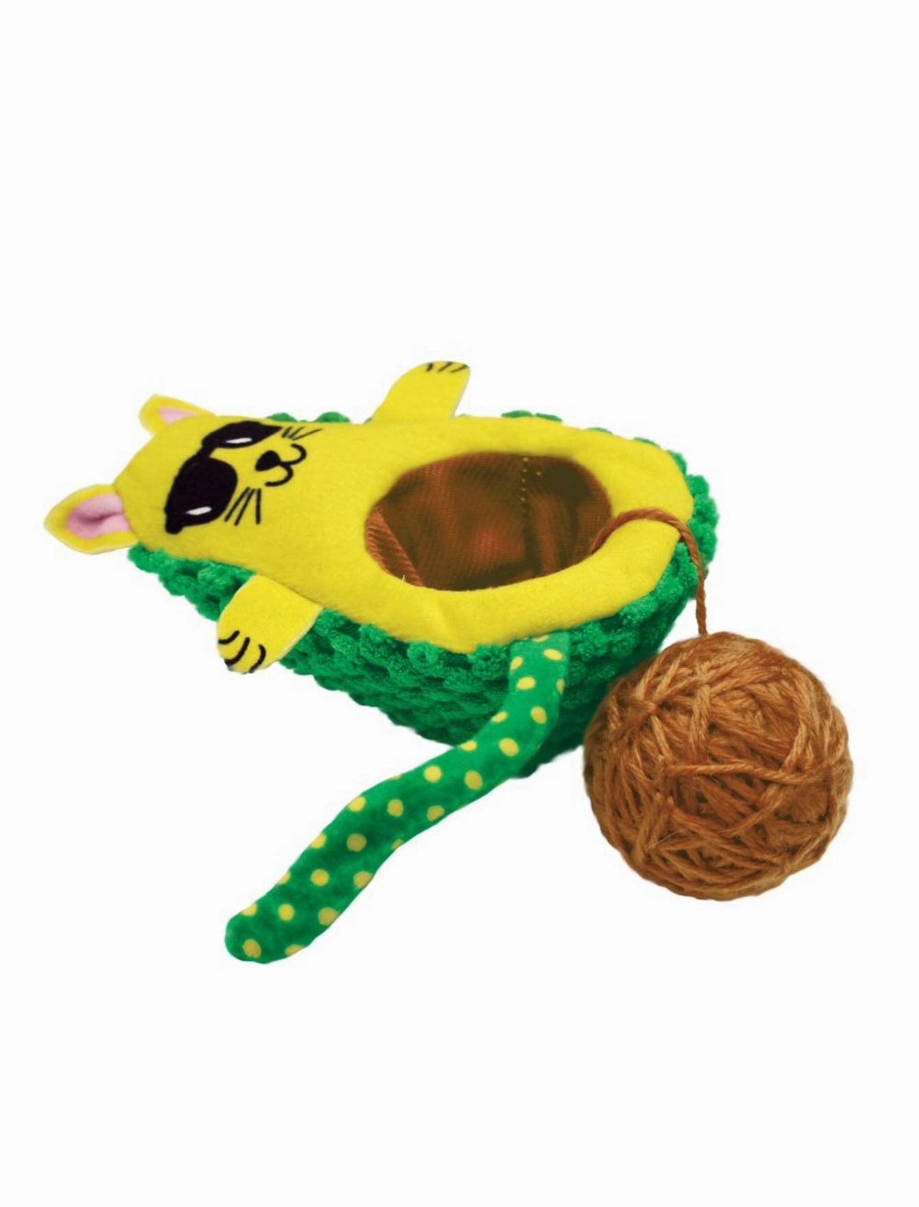 Kong Wrangler AvoCATo Cat Toy cat leash cat bowtie cat hat cat bandana cat costume